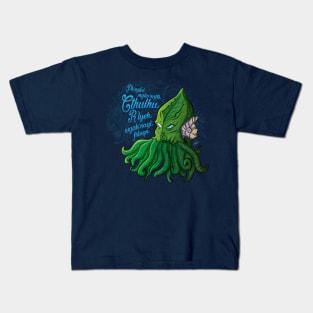 Great dreamer Cthulhu Kids T-Shirt